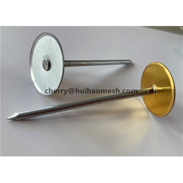 Galvanized Steel Duct Liner Weld Pin with 3.4mm diameter nail
