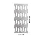 Pronged Truss Plates with 8mm Nail Teeth Galvanized Steel Flat Mending Plates