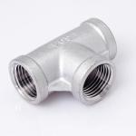Threaded Female Tee Stainless Steel Forged 3000 6000 2000 Class Industrial Pipe