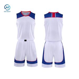 Wholesale Custom Design Breathable Sport Wear Custom Sublimation Reversible Basketball Jersey Set Basketball Uniform from china suppliers