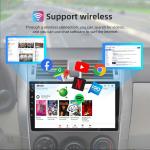 9Inch Android 1Din Car Radio IPS 2 32GB Car Stereo Audio Multimedia Video MP5
