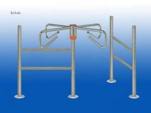 Wholesale Manual Half High Automatic Revolving Door System For Supermarket Free Exit from china suppliers