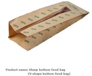 Wholesale Cheap Brown Paper Shopping Bags With No Handle Bread Paper Bag Food Grade Kraft Paper Bag,Stand Up Brown Wholesale Dispo from china suppliers