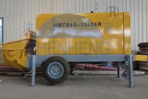 Wholesale High Performance Diesel Concrete Pump 23 Mpa Pumping Pressure Easy To Move from china suppliers