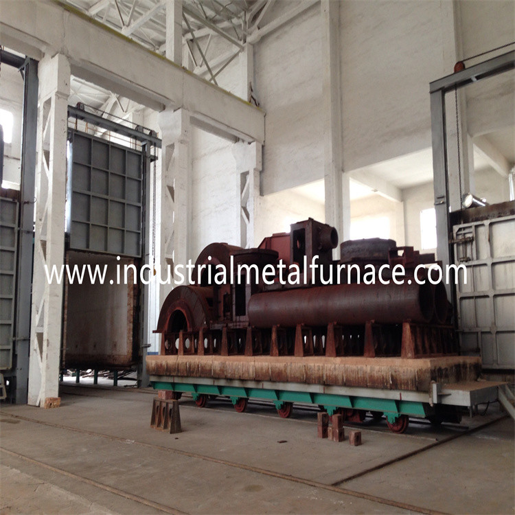 AGS65HB Heat Treatment Car Bottom Furnace Refractory Fiber Natural Gas Fired