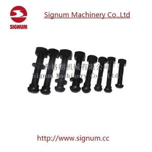 Wholesale Track Bolt For Railway Construction, Plain OiledTrack Bolt , Railroad parts supplier Track from china suppliers