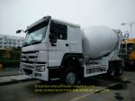 Semi Trailer Concrete Handling Equipment Transit Mixer Truck 12 Cubic Meters