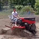 Garden Mini 25 Horsepower Tractor Agricultural Equipment Crawler Tractor