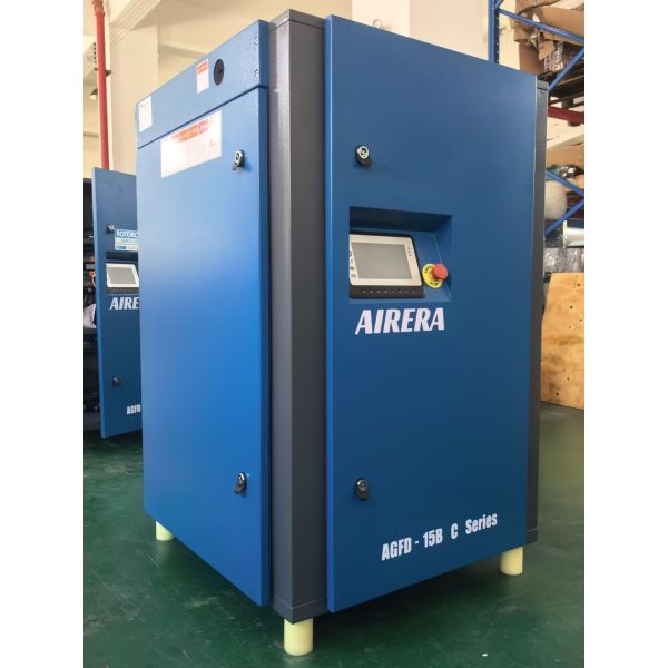 380V Small Screw Type Air Compressor Low Pressure 15kw Air Cooling