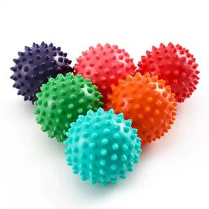 Wholesale Physical Spiky Massage Ball Portable Foot Back Muscle Deep fascia Release Spiked Massager Roller ball from china suppliers