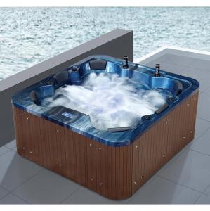 Wholesale 240V Bathroom Jacuzzi Tub , 5.5KW Indoor Whirlpool Hot Tub 5 people from china suppliers