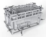 LLDPE MDPE HDPE Rotomoulded Products , Floating Dock Plastic Pontoons
