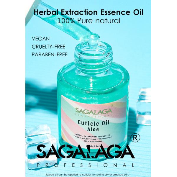 20ml Cuticle Oil Nail Revitalizing Hydrating Growth Oil with Jojoba Oil & Vitamin E for Nail Care
