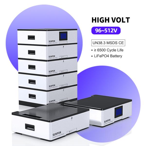 High Voltage DC Lithium-Ion Battery 51.2v 400AH 20KWH Integrated Household
