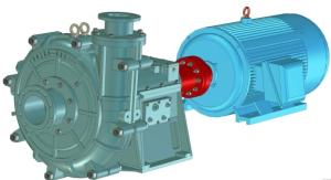 Wholesale Corrosion Resistant Sewage Sludge Pump , 1042.0M3/H Slurry Transfer Pump 250ZBD-630 from china suppliers