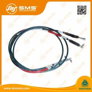 Wholesale WG9725240112/0113 Gear Shift Cable Assembly/Black Sinotruk Howo Truck Gearbox Spare Parts from china suppliers