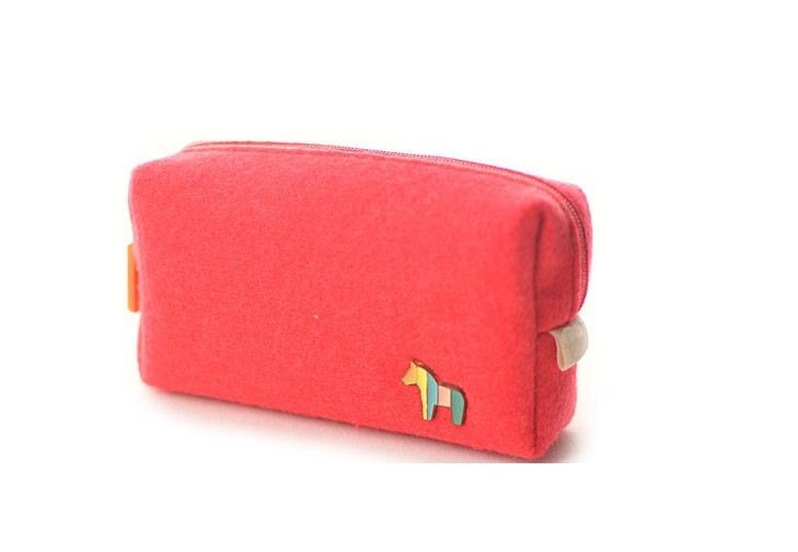 high quality reasonable price promotional felt purse factory with various color
