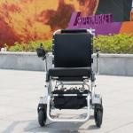 6km/H Disabled Electric Wheelchair Aluminum Frame 100kg Load