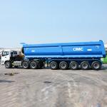 Tractor Tipper 2" Kingpin CIMC 60T 5 Axle Dump Truck