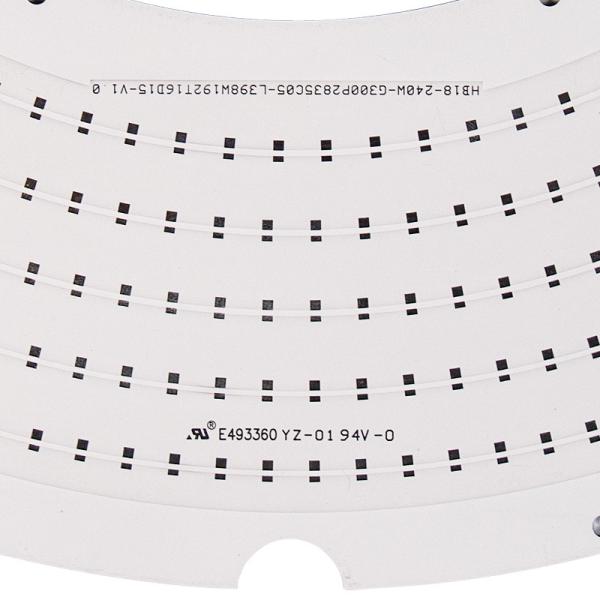 OEM ODM 94V0 LED Light Bulb Circuit Board Routing V CUT Beveling