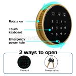 H250mm Secure Product Electronic Lock Home Safe Box