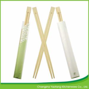 Wholesale 24cm Natural Twins Traditional Chinese Chopsticks Bamboo Eco Friendly from china suppliers