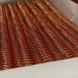 Wholesale 44.5mm 48 Turns Electroplated Metal Spiral Coils For Book Binding from china suppliers