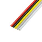 Copper Material Flexible Flat Cable , 200 Degree High Temperature Cables