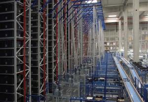 Wholesale Intelligent Automatic Pallet Storage Racks , Warehouse Storage Systems Height 10-30M from china suppliers