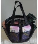 PVC Mesh Bag For Storage Cosmetics Books Balls Umbrella Eyeglasses Large