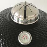 Egg Ceramic 24 Inch Kamado Grill With Stainless Steel Accessories