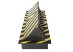 Full automatic anti-riot heavy duty security hydraulic road spikes blockers with