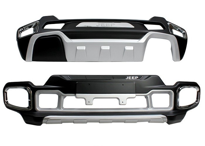 Durable Car Bumper Guard , Rear and Front Bumper Protector For Jeep Renegade 2016 2017