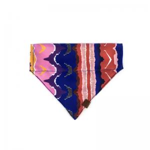Wholesale Red Pink Bandana Dog Collar Sublimation Dog Neckerchief Collar from china suppliers