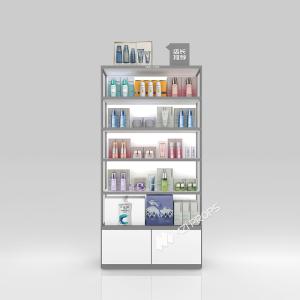 Wholesale YXiS-X2 Concealed Storage Skincare Display Cabinet with 5mm Gray Acrylic Sheet from china suppliers