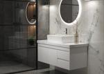28in 600mm Contemporary 30 Inch Bathroom Vanities Wall Mounted Lacquer Surface