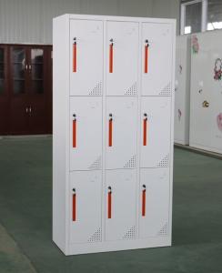 Wholesale 9 Door Cold Rolling Steel Office Lockers For Office / Hospital from china suppliers