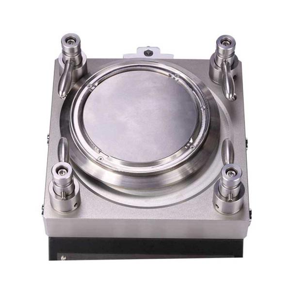 Speed Adjustable Fiber Optic Polishing Machine Low Undercut Four Corner Pressure