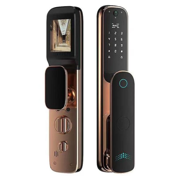 OEM Smart Camera Door Lock Unique Stylish Electronic Fingerprint