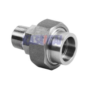 Wholesale ASTM A351 Stainless Steel Cast Fittings Union Flat Seat M F Threaded from china suppliers