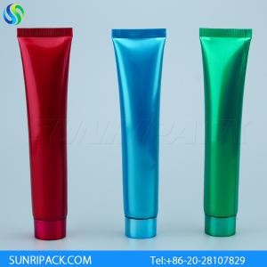 Wholesale 15ml shiny aluminum laminated tube,cream tube packaging, empty plastic tube packaging from china suppliers