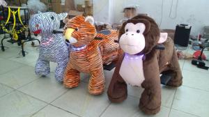 Wholesale Hansel luna park equipment children ride on electric animal toy rides from china suppliers