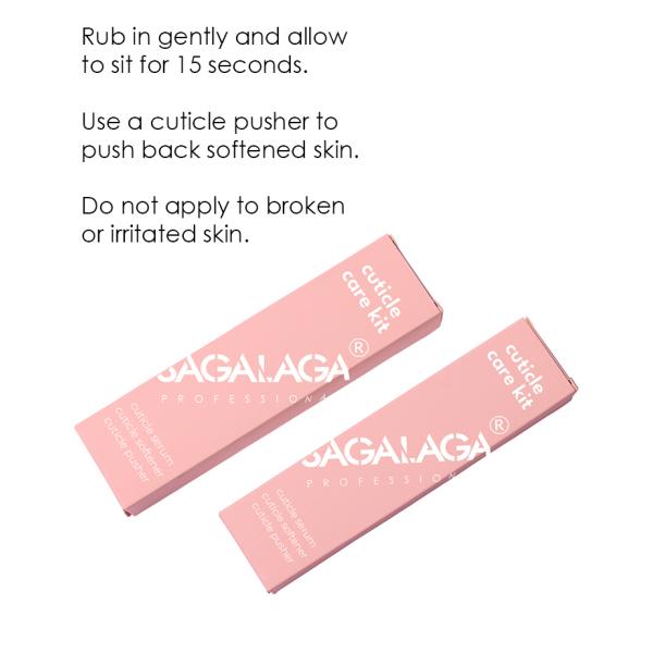 Cuticle Oil Pen Custom Logo Nail Growth Repair Serum With Cuticle Softener Remover and Pusher Plastic Nail Care Pen Tool Kit