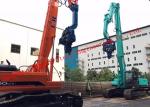 360 Degrees Rotation Device Hydraulic Vibratory Hammer Machine For Construction