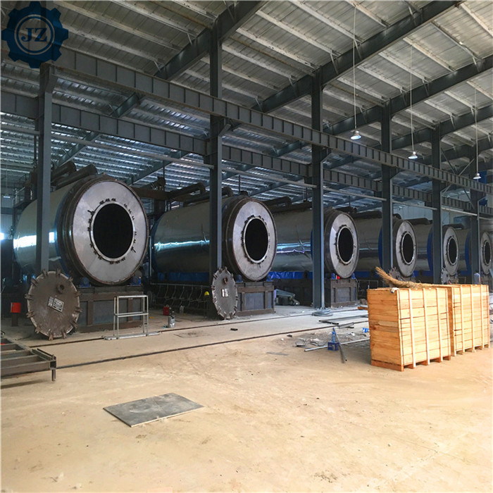 Full Automatic Waste Tyre Recycle To Fuel Oil Pyrolysis Plant Used Tires Recycling Plant