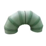 Anti Corrosion High Strength FRP GRP Shrimp Fiberglass Elbow Variable Diamenter