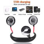 USB Portable Rechargeable Fan Home Appliances Three Speed 1200mAh For Outside