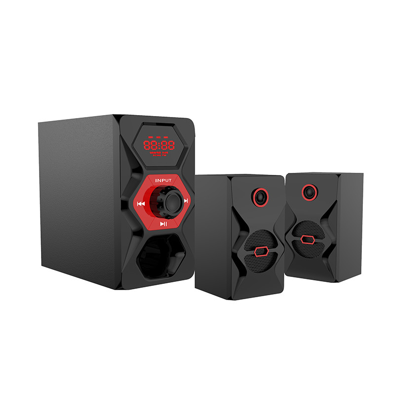 OEM 30W Subwoofer 2.1 Laptop Speakers With 3 Inch Satellite Size