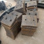 Steel Shipbuilding Casting Mining Crusher Protecting Casting Plate / Sieves