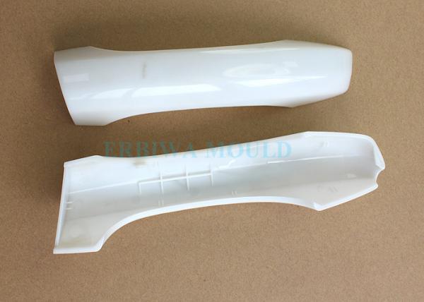 OEM Plastic Injection Molded Parts Highgloss Polish For White Plastic BMW Door